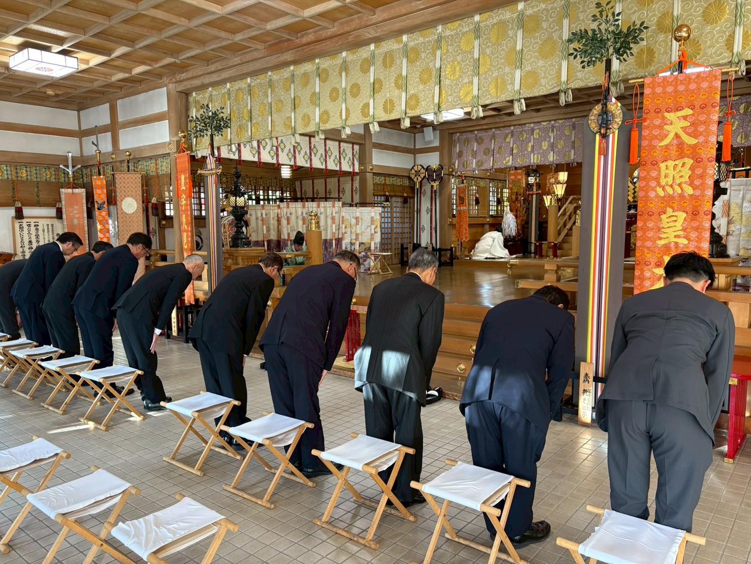 神宮大麻暦頒布始奉告祭 | 北見神社