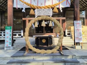 令和7年　ちの輪の設置